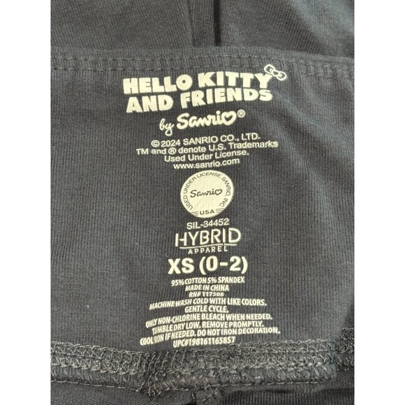 Hello Kitty Tokyo Racing Shorts XS Womens Sanrio Hybrid Apparel - Picture 3 of 8
